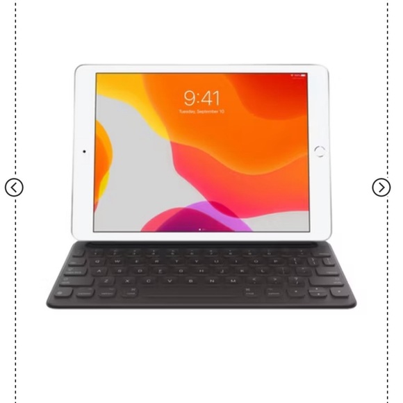 Apple Smart Keyboard for iPad 7th Gen/Air 3rd Gen/Pro 10.5 Black - Picture 3 of 5